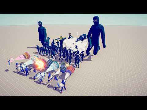 ZOMBIES vs GODS Tournament - Totally Accurate Battle Simulator TABS