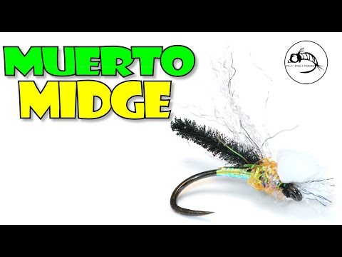 Fly Tying Tutorial: Muerto Midge - CHIRONOMID emerger or DRY fly