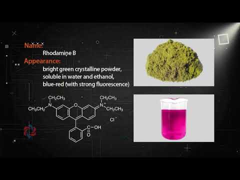 Rhodamine B: The Vibrant Chemical That Lights Up the World!