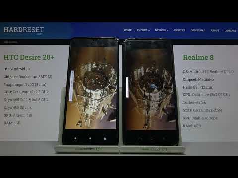 HTC Desire 20+ vs Realme 8 3DMark Sling Shot Extreme Test | Which phone is better