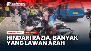 Download lagu Aparat Gabungan Gelar Razia di Jalan TB Simatupang, Banyak Kendaraan yang Lawan Arah mp3