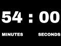 54 Minutes Countdown Timer HD TIMER FOR SUCCESS ExactTimer