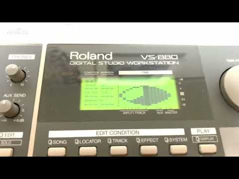 Roland VS-880 Digital Studio Workstation 1996 - 1998 - Gray /Changed to SD card image 10