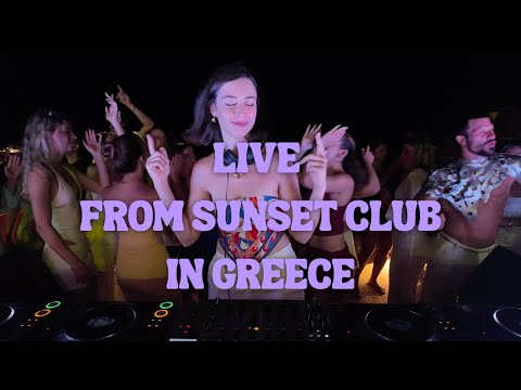 LIKA - Live from Pathos Club in Greece // Tech-House, Melodic, Indie Dance // Sunset, high-energy
