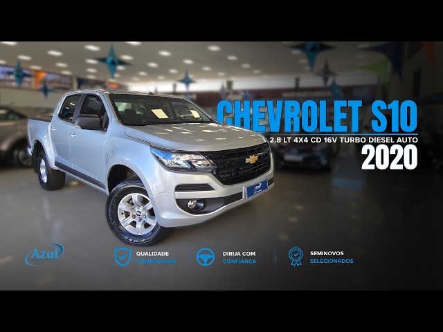 Vídeo CHEVROLET S10 2.8 LT 4X4 CD 16V TURBO DIESEL 4P AUTOMATICO