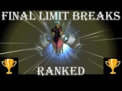 FF7 - Final Limit Breaks Ranked From Worst To First