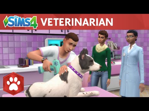 The Sims 4 Cats & Dogs: Veterinarian Official Gameplay Trailer thumbnail