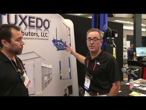 IDEAL TP10KAC-DX Two Post Lift at SEMA 2018 from ASEdeals.com