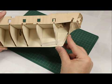 CASCO-16- Como forrar el casco 1. HMS BEAGLE - Modelismo Naval