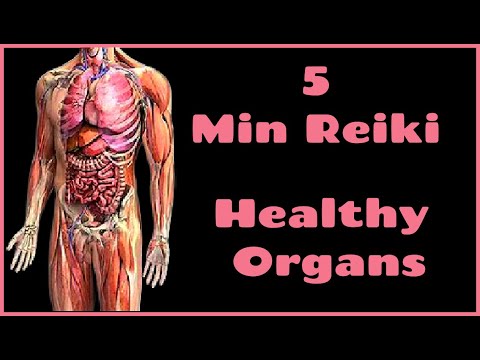 Reiki For Healthy Organs l 5 Minute Session l Healing Hands Series ✋✨🤚