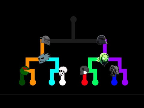 Stickman 3v3 Tournament Final Match ~ The most intense battle ever