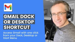 Create Gmail Dock or Desktop Icon Shortcut