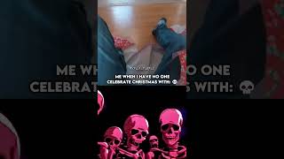 POV: you celebrate christmas alone: 💀 | credits: @ButteredSideDown  #short #fyp #viral