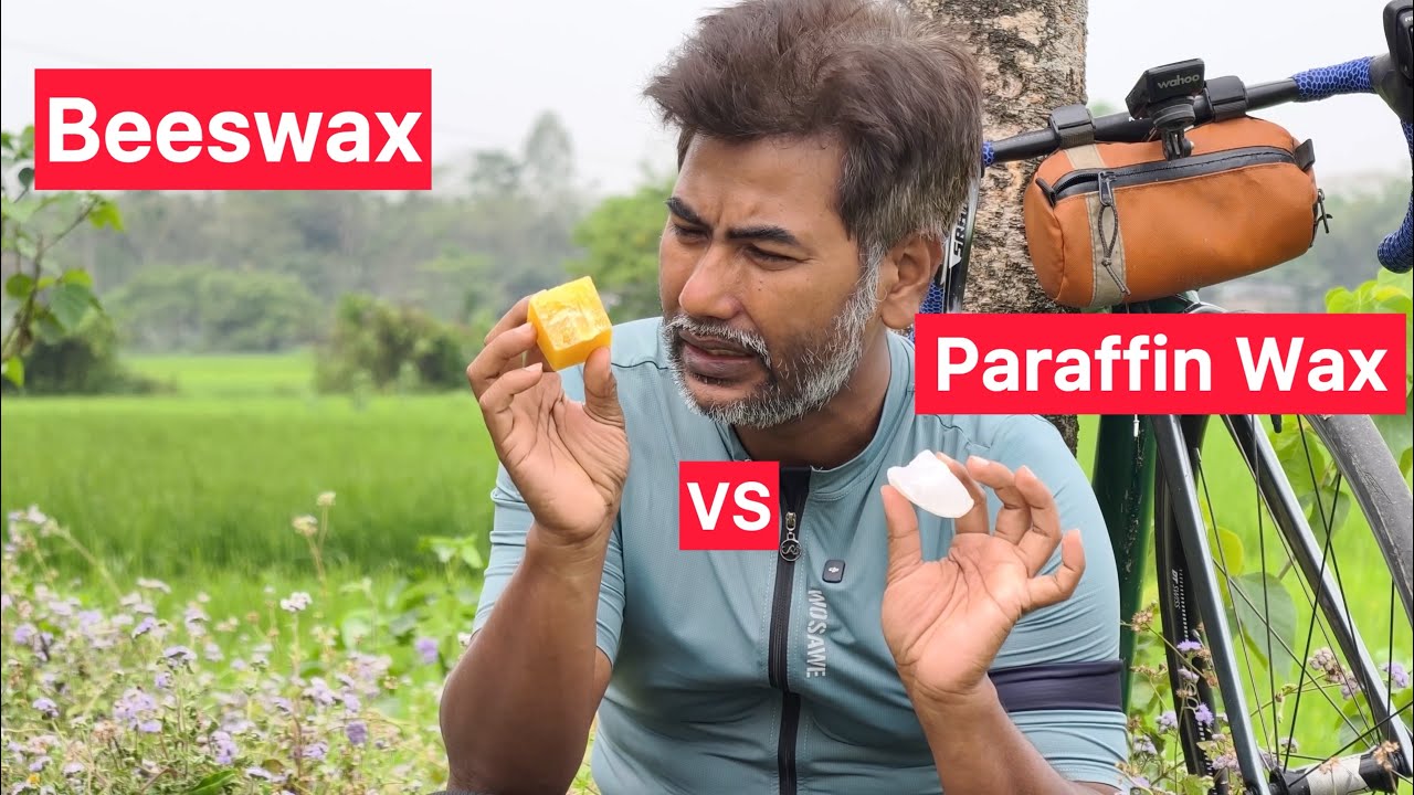 সাইকেলের চেইন ওয়াক্সিং এর জন্য কোনটা ইউজ করবেন? beeswax vs paraffin wax | cycling