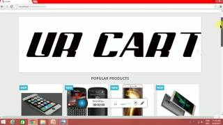 Student Project - Design and Development of E-commerce website for using PHP and PRESTASHOP framework