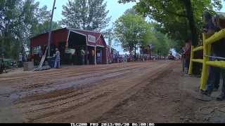 preview picture of video 'Time Lapse of Pulling Tractors at the 2014 Symco Thresheree'