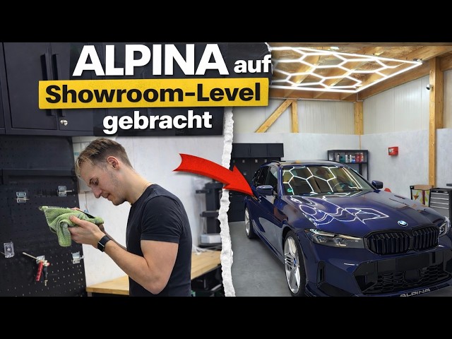 BMW Alpina Keramikversiegelung | MBB Autoreinigung auf Showroom-Level in Münster |Vlog#4 - YouTube Video Thumbnail