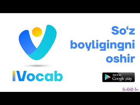 IVocab: So'z boyligingni oshir
