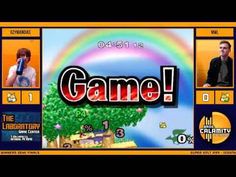 S@LT #59 | MWL (Marth, G.Fox) vs Ozymandias (B.Fox) - Winners Semi Finals - Melee Singles