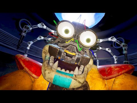 Faceless Freddy eats Gregory if he messes his wiring - FNAF Security Breach 2021