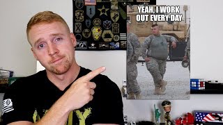 The Military DOES NOT Get You In Shape!!!