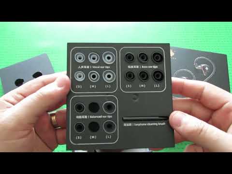 Unboxing Hidizs MD4 4 Balanced Armature Drivers HiFi In-ear Monitors
