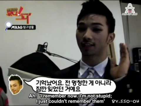 [ENG SUB] MBLAQ @ Idol Army Previews 2 (SeungHo & G.O) (read side box 2!)
