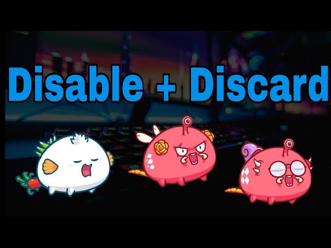 DOUBLE BUG TEAM | DISABLE + DISCARD | AXIE INFINITY GAMEPLAY