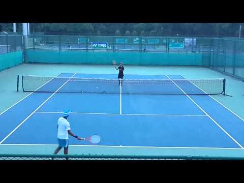 Suvrat Mall n Yash at Tennis