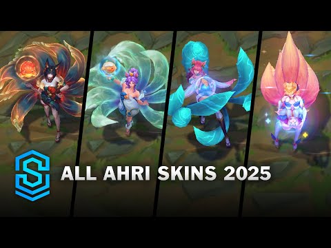 All Ahri Skins Spotlight 2025