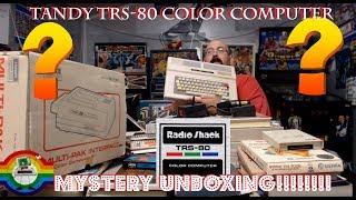 TRS-80 Color Computer MYSTERY UNBOXING!!!  - CoCo Show!
