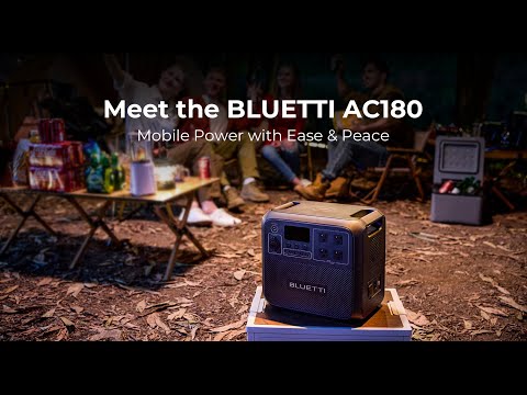 Зарядная станция Bluetti AC180 1152Wh 320000mAh 1800W (PB931491)