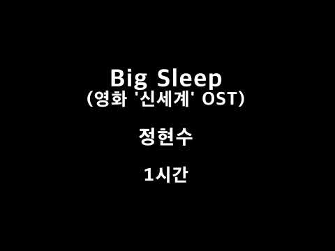 Big Sleep(영화 '신세계' OST) 정현수 1시간 1hour