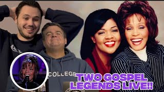 WHITNEY HOUSTON and CECE WINANS “Bridge Over Troubled Water” Live || FIRST TIME HEARING!!