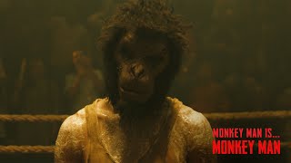 MONKEY MAN - Monkey Man Is... - in cinemas now