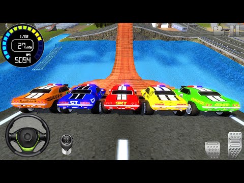 Mega Ramp Car Stunts Racing Track 3D - Impossible Sport Car Racing Simulator - Android GamePlay #2