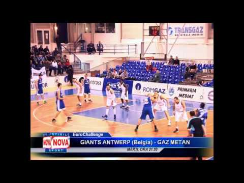 Giorgios Tsiaras şi Marcel Ţenter despre meciul cu Giants Antwerp - NovaTv Mediaş
