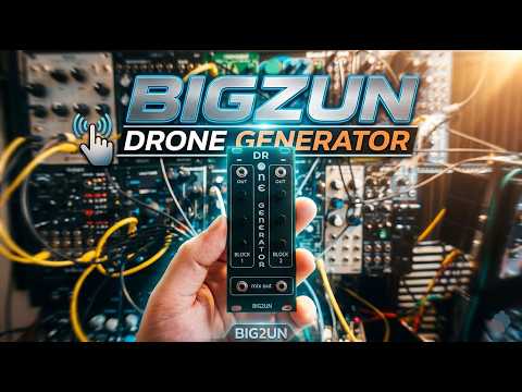 BIGZUN Drone Generator – Eurorack Drone & Ambient Module / Handmade Synth image 5