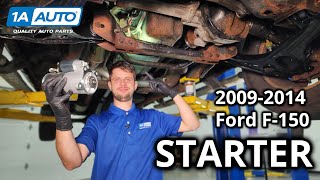 How to Replace Starter 2009- 2014 Ford F-150 (5.4L V8)