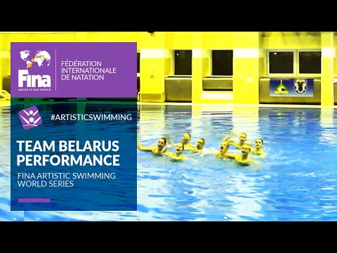 Incredible Team Belarus Full Performance | FINA Artistic Swimming World Series 2021
