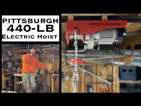 PITTSBURGH 440-LB Electric Hoist - Full Review!