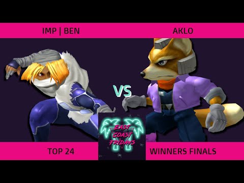 IMP | Ben (Sheik) vs. Aklo (Fox) - ECF 174 Top 24 Winners Finals SSBM