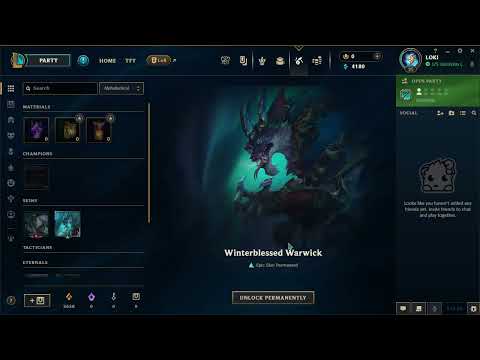 Winterblessed Warwick!