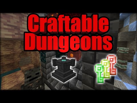 Insane New Craftable Dungeons in MCPE