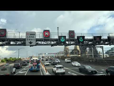 Bus Ride Manly suburb  to Sydney City Center [AUSTRALIA TRAVEL]