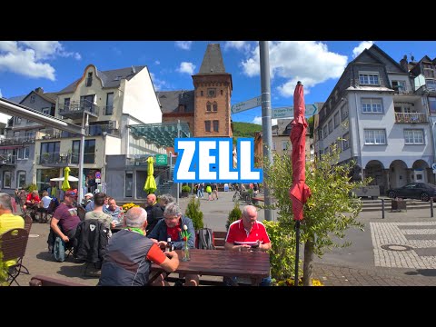 Zell 2024 🇩🇪 Moselle Valley Germany ☀️ Walking tour