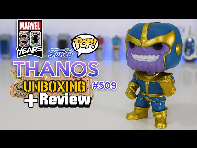 Vídeo relacionado con Funko Pop! Marvel: 80 Aniversario - Thanos (First Appearance Collector Corps Exclusive) #509