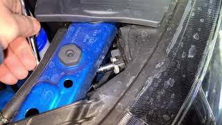 How to adjust 2019+ Ford Ranger headlights. 1/4" socket wrench, 8mm socket & 3" extension.
