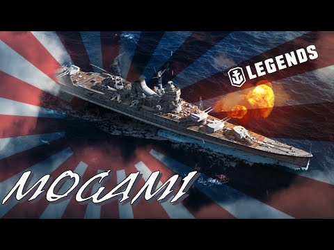 Mogami in World of warships: Legends