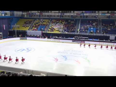 WJSSC 2015 Zagreb - Team Junost Junior - Russia 1 - Short Program